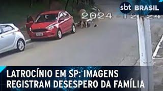 Esposa e neta presenciam idoso morrer em latrocínio na Penha | SBT Brasil (25/12/24)