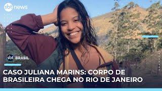 Corpo de brasileira morta em trilha na Indonésia chega no Rio de Janeiro | #SBTBrasil 