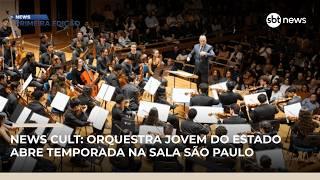News Cult: orquestra Jovem do Estado abre temporada na Sala São Paulo | #NewsPrimeiraEdição