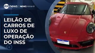 STF autoriza leilão de carros de luxo apreendidos em operação do INSS | #NewsManhã