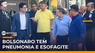 Exames de Bolsonaro mostram imagem residual de infecções pulmonares | #SBTNotícias