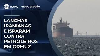 Irã retoma bloqueio do Estreito de Ormuz em resposta à restrição dos EUA a seus portos | #NewsSábado