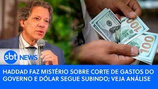 Haddad faz mistério sobre corte de gastos do governo e dólar segue subindo; veja análise