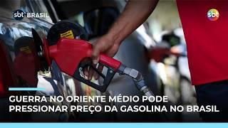 Guerra no Oriente Médio pode impulsionar preço da gasolina no Brasil