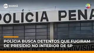 Detentos escapam de presídio em Itapecerica da Serra | #SBTManhã