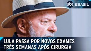 Lula passa por novos exames e tem "melhora progressiva", diz boletim médico | SBT Brasil (31/12/24)