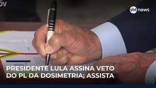 Presidente Lula assina veto do PL da Dosimetria em evento do 8/1; assista