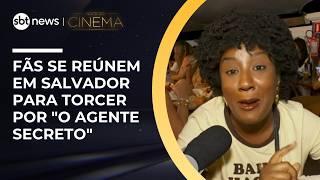 Fãs de Salvador se reúnem para torcer por "O Agente Secreto" | #CinemaNoSBTNews