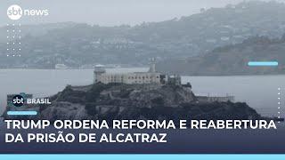Alcatraz: prisão onde ficou Al Capone será reformada e reaberta | SBT Brasil (05/05/25)