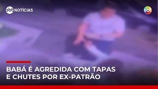 Babá pede medida protetiva após ser agredida por ex-patrão | #SBTNotícias
