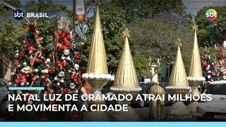 Natal Luz de Gramado atrai milhões de turistas e movimenta economia na Serra Gaúcha