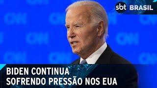 Corrida pela Casa Branca: Biden pretende diminuir o ritmo da campanha | SBT Brasil (04/07/24)