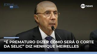 Henrique Meirelles comenta taxa de juros no Brasil e nos EUA | #JornaldoSBTNews