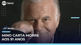 Morre Mino Carta, ícone do jornalismo brasileiro, em São Paulo | #SBTBrasil 