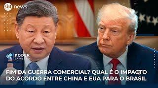 ▶️ Poder Expresso | Acordo comercial entre China e EUA beneficia o Brasil? Entenda