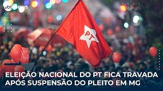 Eleição nacional do PT fica travada após suspensão do pleito em MG