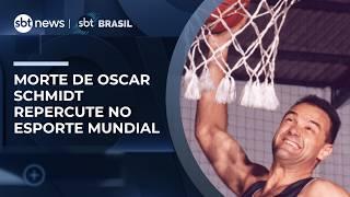 Morte de Oscar Schmidt repercute e mobiliza homenagens no esporte mundial