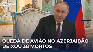 Putin reconhece que mísseis da Rússia derrubaram avião do Azerbaijão | #MapaMundi