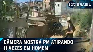 PM mata homem com 11 tiros durante ação na zona norte de SP | SBT Brasil (10/05/24)