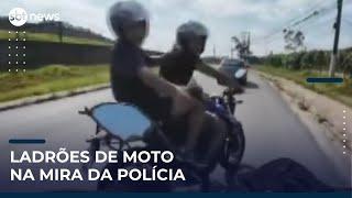 SP: Ladrões de motos de luxo são presos; mais de 150 são roubadas por dia | #SBTNews Manhã (16/05/25)