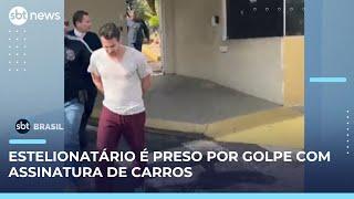 Acusado de golpe usando empresa de carros por assinatura é preso em SP | SBT Brasil (04/06/25)
