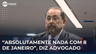 Advogado de Bolsonaro nega envolvimento do ex-presidente nos atos de 8 de Janeiro | #SBTNews