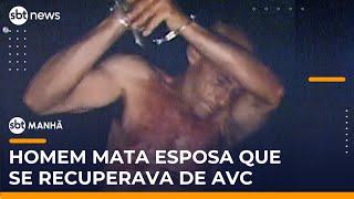 Mulher em recuperação de AVC é morta com facada pelo marido dentro de casa | #SBTManhã