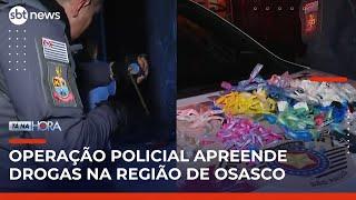 Operação em Osasco apreende drogas em comunidade; Tá na Hora acompanhou ação da polícia | #TanaHora
