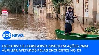 Executivo e Legislativo discutem ações para auxiliar afetados pelas enchentes no Rio Grande do Sul