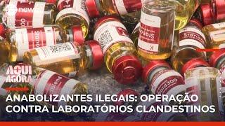 Operação nacional mira influenciadores por venda de anabolizantes ilegais | #AquiAgora