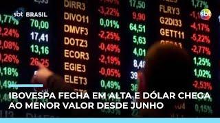 Ibovespa bate novo recorde pelo 12º pregão seguido e dólar cai para R$ 5,27