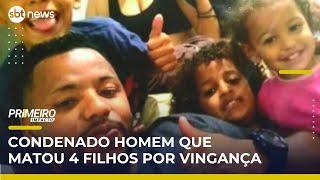 175 anos de prisão: Pai que matou os quatro filhos é condenado | Primeiro Impacto (16/05/25)