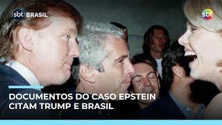 Departamento de Justiça dos EUA divulga nova remessa de arquivos do caso Epstein | #SBTBrasil