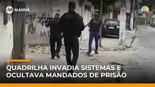 Operação mira quadrilha que fraudava mandados de prisão; bandidos invadiam sistemas | #SBTManhã