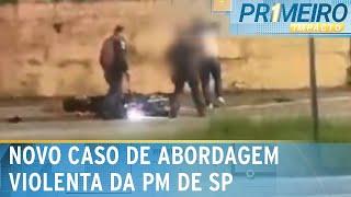 Motociclista é agredido por PMs após tentar fugir de abordagem | Primeiro Impacto (27/12/24)