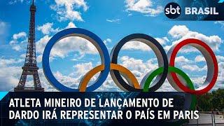 Com recorde Sul-americano, atleta chega nos Jogos na melhor fase da carreira | SBT Brasil (06/07/24)