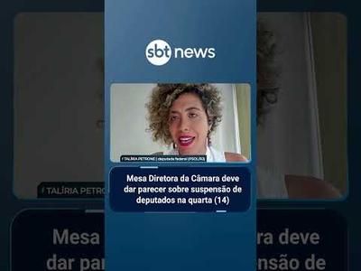 Mesa Diretora da Câmara deve dar parecer sobre suspensão de deputados na quarta (14) | #SBTBrasil