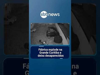 Fábrica de fogos explode na Grande Curitiba e deixa mortos e desaparecidos | #PrimeiroImpacto