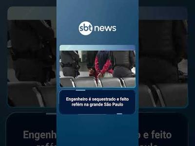 Engenheiro é sequestrado e feito refém na grande São Paulo
