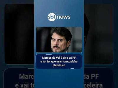 Marcos do Val é alvo da PF e vai ter que usar tornozeleira eletrônica | #SBTManha