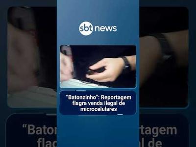 “Batonzinho”: Reportagem flagra venda ilegal de microcelulares em SP | #PrimeiroImpacto