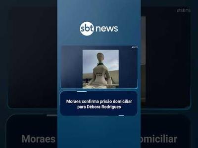 “Perdeu Mané”: Moraes determina prisão domiciliar para mulher que pintou estátua | #SBTBrasil