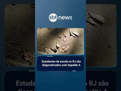 13 estudantes de escola pública em Duque de Caxias são diagnosticados com hepatite A | #SBTBrasil
