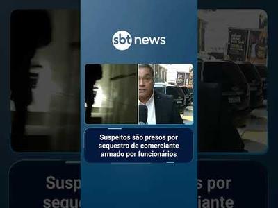 Suspeitos são presos por sequestro de comerciante armado por funcionários em SP | #PrimeiroImpacto
