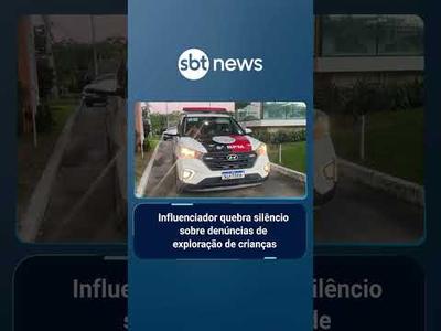 Hytalo Santos se manifesta sobre investigação por vídeos com adolescentes | #SBTBrasil