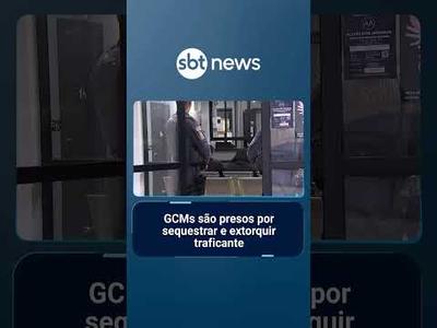 GCMs de Osasco (SP) são presos por sequestrar e extorquir traficante | #SBTManhã