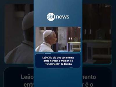 Papa fala em “sociedade fundamentada na união entre homem e mulher”