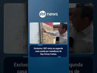 Exclusivo: SBT entra na segunda casa usada por matadores de Ruy Ferraz Fontes | #SBTBrasil