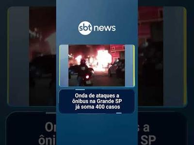 Onda de ataques a ônibus na Grande SP já soma 400 casos | #PrimeiroImpacto
