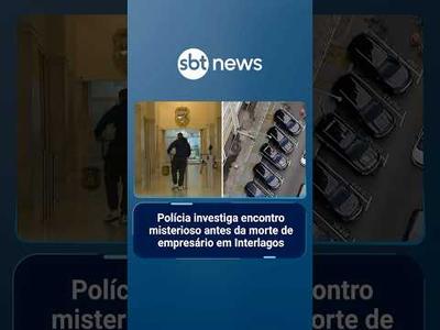 Polícia investiga encontro misterioso antes da morte de empresário em Interlagos | #AloVoce